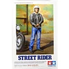 Tamiya Street Rider 1/12 plastikinis motociklininko modelis kolekcionieriams