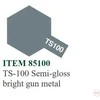 Tamiya TS-100 purškiami dažai, pusiau blizgus gun metal, 100 ml