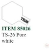 Tamiya TS-26 purškiami dažai Pure Baltas, 100 ml