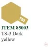 Tamiya TS-3 Dark Geltona purškiami dažai, 100 ml