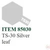Tamiya TS-30 Sidabrinis Leaf purškiami dažai, 100 ml – sidabro atspalvis