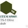 Tamiya TS-5 Olive Drab purškiami dažai, 100 ml
