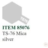 Tamiya TS-76 Mica Sidabras purškiami dažai, 100 ml