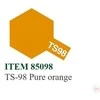 Tamiya TS-98 Pure Oranžinis purškiami dažai, 100 ml