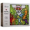Theory 11 Keith Haring „Andy Mouse“ dėlionė 1000 detalių – pop meno gerbėjams