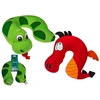 Toyz Linksma gyvūno formos kaklo kelioninė pagalvėlė su mikrogranulėmis 27x25 cm