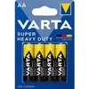 Varta AA cinko-anglies baterijos Super Heavy Duty, 4 vnt.