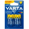 Varta Longlife Power AA LR6 šarminės baterijos, 6 vnt.