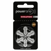 Varta Power one Evolution P312 klausos aparatų baterijos Zinc-Air, 6 vnt.