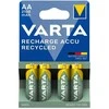 VARTA Recycled AA įkraunamos baterijos 2100 mAh, 4 vnt