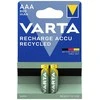 Varta Recycled AAA įkraunamos baterijos 800 mAh, 2 vnt.