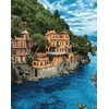 Wizardi Deimantinis paveikslas Azure Waters WD092 38*48 cm