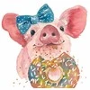 Wizardi Deimantinis paveikslas Sweets Lover WD295 20*20 cm
