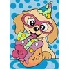 Wizardi Tapybos pagal skaičius rinkinys: Happy birthday 16.5x13 cm MINI129