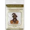 Wonderland Crafts Medinis kryželių siuvinėjimo rinkinys ant faneros, kūrybiški rankdarbiai