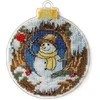 Wonderland Crafts Siuvinėjimo kryželiu rinkinys ant plastiko – Kalėdinė eglutės puošmena