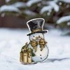 Wonderland Crafts Siuvinėjimo kryželiu rinkinys ant plastiko – kalėdinis eglutės žaisliukas
