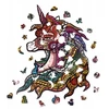 PuzzleOK Medinė dėlionė 76 vnt. - Vienaragis