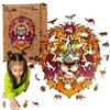 PuzzleOK Medinė dėlionė 133 vnt. - Afrikos liūtas