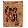 PuzzleOK Medinė dėlionė 130 vnt. - Simba