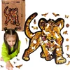 PuzzleOK Medinė dėlionė 130 vnt. - Simba