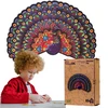 PuzzleOK Medinė dėlionė 152 vnt. - Povas