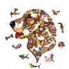 PuzzleOK Medinė dėlionė 67 vnt. - Šuo