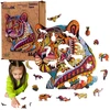 PuzzleOK Medinė dėlionė 73 vnt. - Tigras