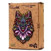 PuzzleOK Medinė dėlionė 120 vnt. - Paslaptingasis vilkas