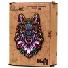PuzzleOK Medinė dėlionė 73 vnt. - Paslaptingasis vilkas