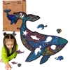 PuzzleOK Medinė dėlionė 75 vnt. - Banginis