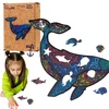PuzzleOK Medinė dėlionė 125 vnt. - Banginis