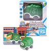 ARTYK MINI AUTKO šiukšliavežis su pavara Dėlionė 20 el TOY 2in1 EDU&FUN automobilis