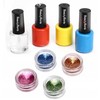 Pronice NAIGŲ LAIKYMO RINKINYS, PATARIMAI GLITTER LIPDUKAI