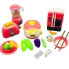 Lean Toys LeanToys Rinkinys Kuchenny Gotowanie Šaldytuvas Sulčiaspaudė Skrudintuvas Priedai Kuchenne