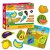 Roter Kafer Maksik Roter Kafer Magnetinis puzzle "daržovės ir vaisiai" su RK2090- 06 masyvo