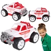 Technok Maksik Didelis plastikinis Greitosios pagalbos automobilis 35cm (3534)