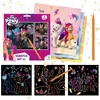 Dodo ZDRAPKA ARTYSTYCZNA MY LITTLE PONY Rinkinys DO MALOWANIA METODĄ SCRATCH