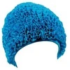 Blue Mėlyna Kepuraitė plauk. Frill Swim PE 3448 52 cyan mėlynas