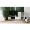 Luco TV staliukas Focus 135cm Cashmere/Juoda