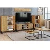 Luco TV staliukas Focus 155cm Lamele dekoras
