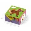 Dėlionė Mediniai kubai VIGA TOYS Farm 4vnt