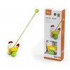Medinis stumiamas žaislas Viga Toys Vištytė