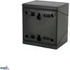 BEMKO SOLAR RUBIC 2.5W 3000/4000/6000K 300LM IP65 PIR LED prožektorius (juodas))