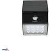 BEMKO SOLAR RUBIC 2.5W 3000/4000/6000K 300LM IP65 PIR LED prožektorius (juodas))