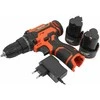 12 V suktuvas-gręžtuvas NOTIG TOOLS 2x1,5Ah Li-ion