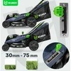 Akumuliatorinė vejapjovė Wuber W04802, 38 cm; 40 V; su 2 akumuliatoriais ir įkrovikliu
