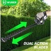 Akumuliatorinės gyvatvorių žirklės Wuber W04332, 50cm