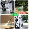 Akumuliatorinis aukšto slėgio plovimo įrenginys Wuber W04322 su dviem akumuliatoriais