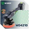 Akumuliatorinis ekscentrinis poliruoklis Wuber W04210, 20V, 150mm, be akumuliatoriaus